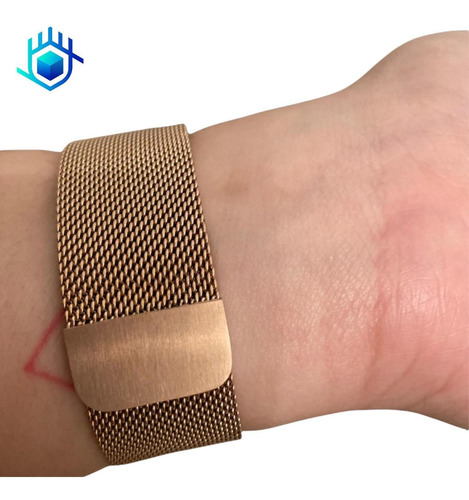 Correa Extensible Para Apple Watch Malla + Mica + Funda Case