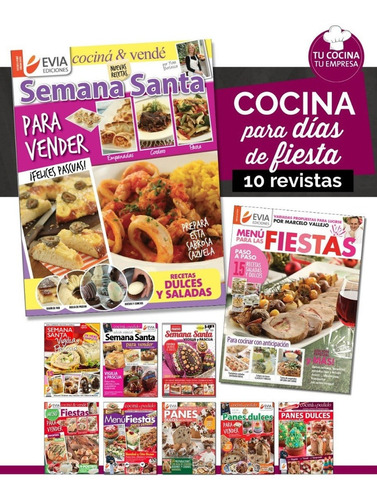 Colección Tu Cocina Tu Empresa| Cocina Para Días De Fiesta