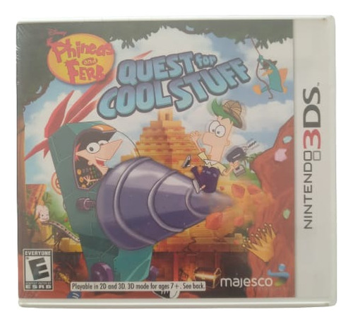 Phineas And Ferr Quest For Cool Stuff 3ds 100% Nuevo Sellado