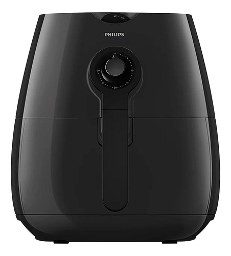 Freidora sin aceite Philips Daily Collection Airfryer HD9218 de 0.828L color negro profundo 220V