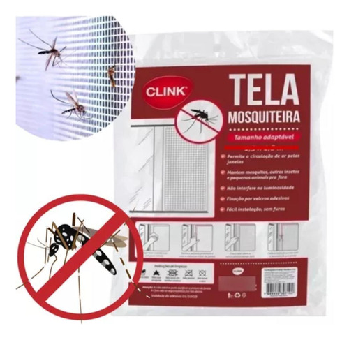 Tela Mosquiteira Janela Anti-inseto Mosquito 130x150 Hoje