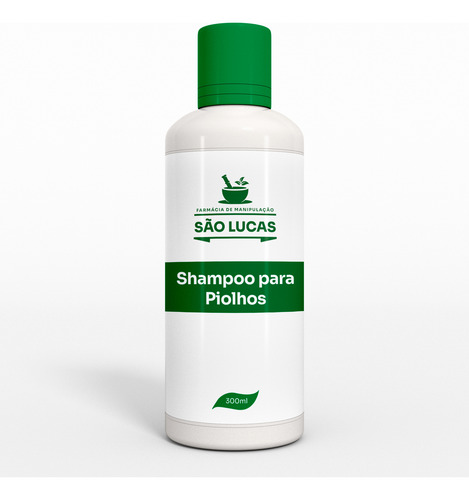 Shampoo Mata Piolhos Lêndeas Coceira Na Cabeça 300ml