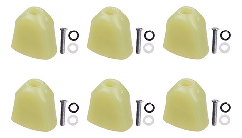 Juego De Tapas Para Afinación De Guitarra Con Tornillos, Col