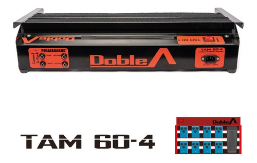 Imagen 1 de 6 de Pedalboard Doble A® - Modelo Tam 60-4 (incluye Bolso)