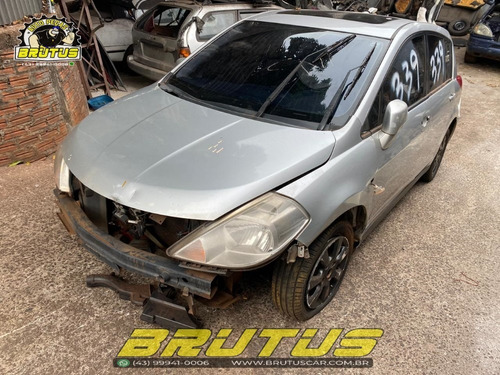 Imagem 2 de 12 de Nissan Tida 1.8 Sl 2008 Sucata Pecas Baixado