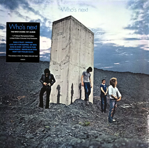 The Who - Who's Next - Lp Vinyl ( Sea Blue Clear ) Importado