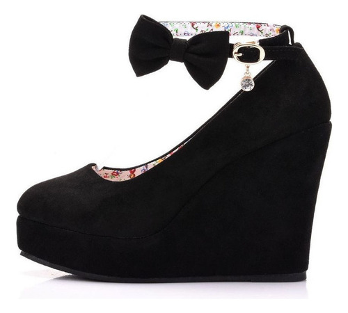 R Zapatos De Tacón Alto De Terciopelo, Zapatos Redondos