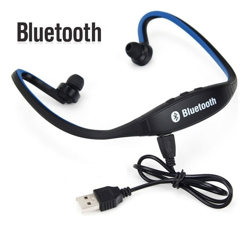 Auriculares Vincha Bluetooth Sport Manos Libres Color Negro