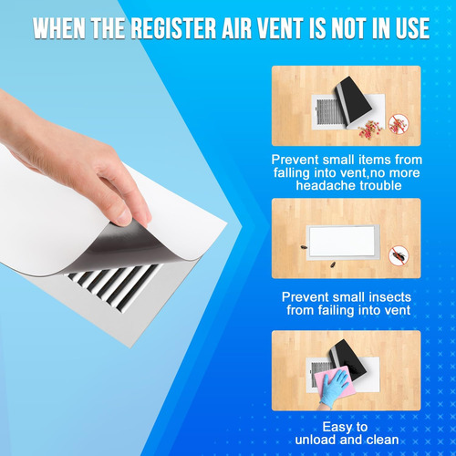 Paquete De 6 Fundas De Ventilación Magnéticas, Cubier...
