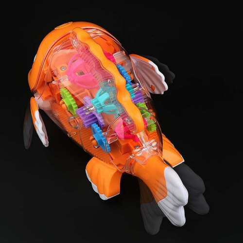 Equipamento Elétrico Transparente Em Forma De Peixe Fofo,