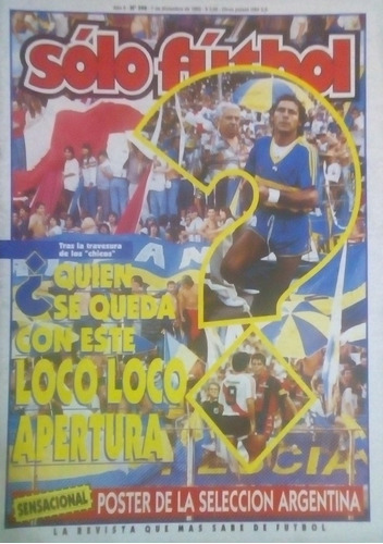 Solo Futbol 390 Boca 2 Español 3,poster Seleccion 