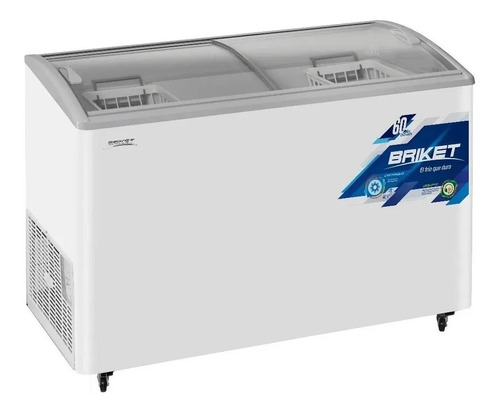 Freezer Exhibidor Helados Briket 295 Lts Tapa Visor Eh3300