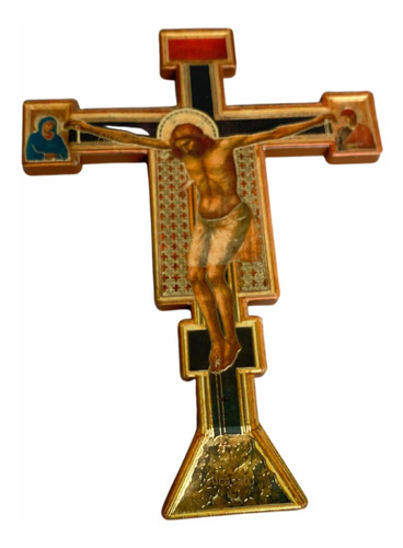 Cruz De Giotto Crucifijo Religion Resina Souvenirs (italy)