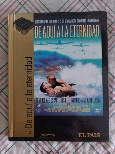 De Aquí A La Eternidad Dvd + Libro Importado España. Rareza.