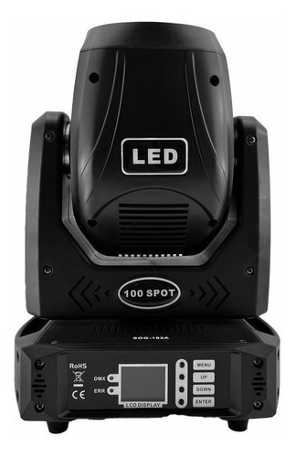 Mini Moving Led Spot Sog 100w Com Fita 102a