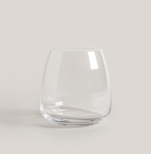 Vasos De Cristal Set X6 Abombados 400ml