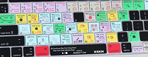 Funda Teclado Xskn Ableton Live Para Macbook Pro 16puLG