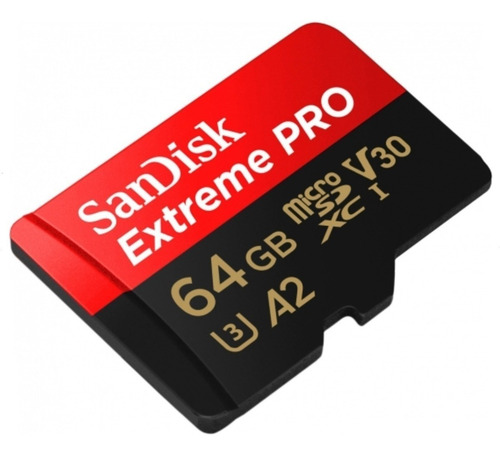 Imagem 2 de 4 de Cartão Memória 64gb Micro Sd Extreme Pro 170mbs Sandisk Nfe