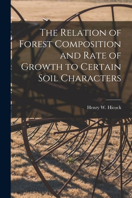 Libro The Relation Of Forest Composition And Rate Of Grow...