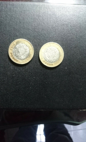 2 Monedas De Colección De Diez Pesos Extraordinarias 1998