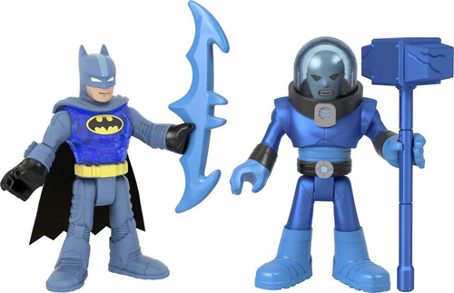 Fisher-price Imaginext Dc Super Friends Batman & Mr Freeze .