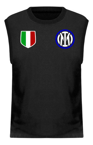 Musculosa Algodón Inter Milán Italia Club Fútbol