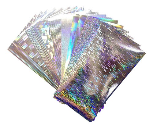 18x Fita Holográfica Flasher Autoadesivo À Prova D' Água