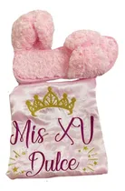 Comprar 2 Batas Personalizadas +  2 Pantuflas Para Novias, Xv Años 