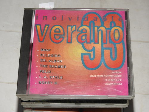 Cd1148 - Inolvidable Verano 93 - The Shamen Y Otros 