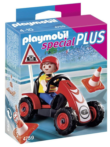 Niño Con Auto De Carreras 4759 - Playmobil