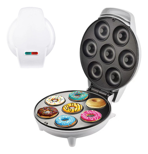 Mini Máquina Para Hacer Donuts De 7 Agujeros 110/220 V