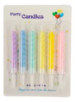 Comprar Set De Velas Tornasol Color Pastel