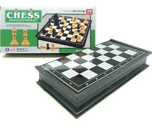 Imagen 1 de 3 de Ajedres Profesional Juego De Mesa Mediano Entretenimiento
