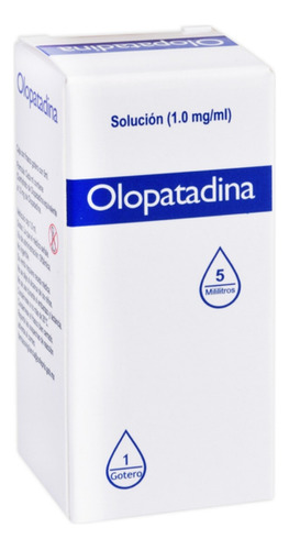 Olopatadina 1 Mg / Ml Solución Oftálmica Gotero Con 5 Ml