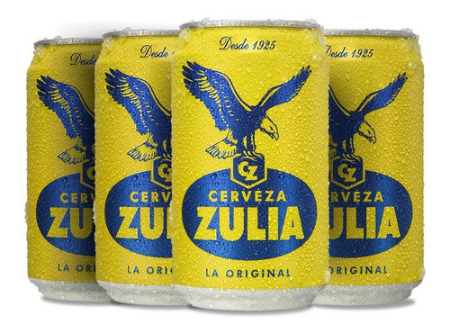 Imagen 1 de 2 de Cerveza Zulia Lata 295ml Caja De 24 Und.