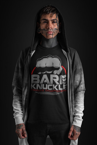 Camiseta Mma Gym Bare Knucle Fighting Championship N3