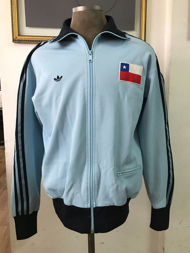 Chaqueta Chile adidas 2004 Celeste