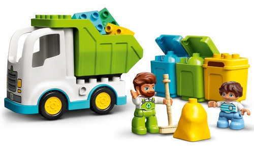 Imagen 3 de 4 de Lego® Duplo - Camión De Residuos Y Reciclaje (10945)