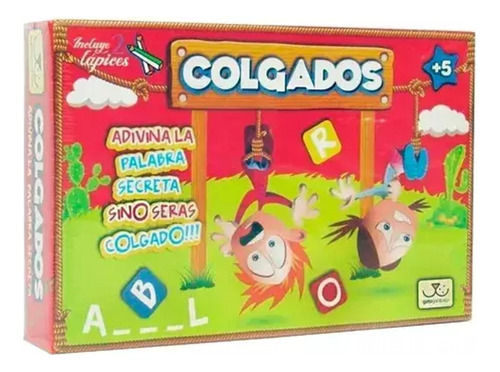 Juego De Mesa Colgados Gato Garabato Adivina La Palabra