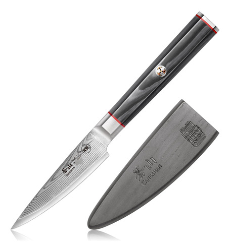 Cangshan Yari Series 501271 X 7 Cuchillo De Pelar De Acero