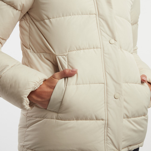 Campera Mujer Kevingston New Ima Beige Claro