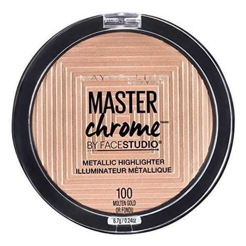 Polvo Maybelline Master Chrome Molten Gold
