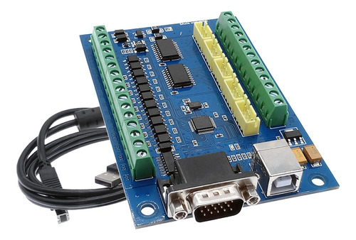 Tarjeta De Control De Movimiento Mach3 Usb Cnc 5 Ejes 100khz