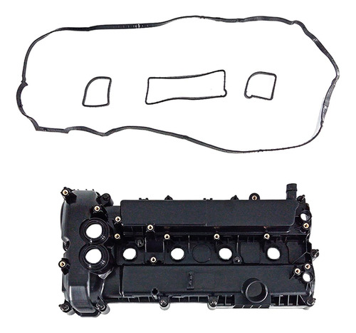 Cubierta De Válvula De Motor Negra Lr050635 31460817 Apta