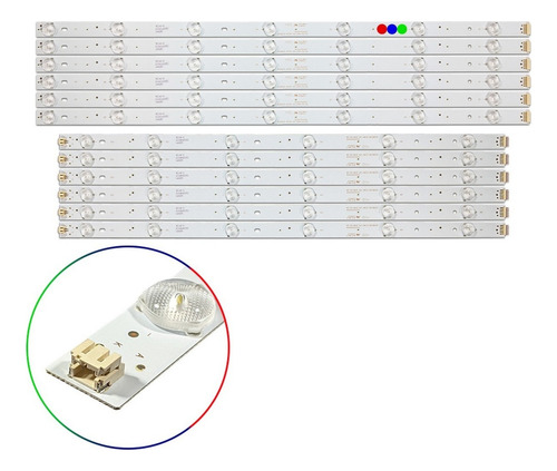 // Kit Leds Proscan Pled5529a-c Pled5529ac Pled5529 (12t) -
