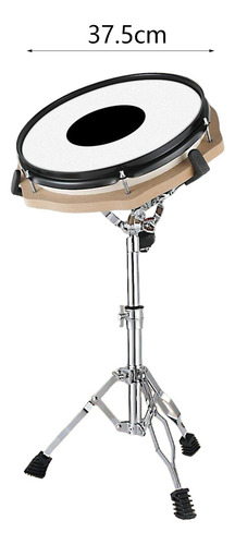 Almohadilla De Tambor De Práctica Para Bateristas De Alta