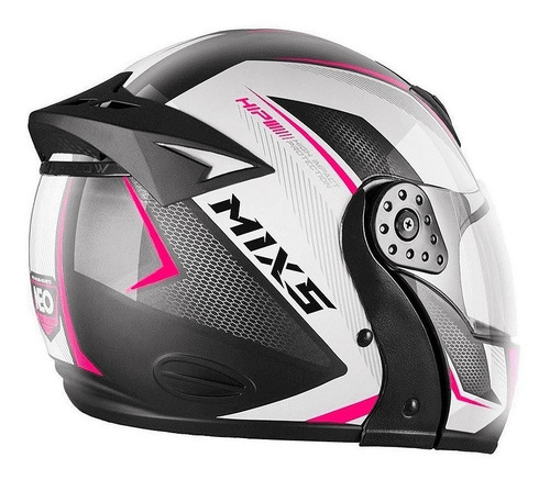 Imagem 3 de 9 de Capacete Para Moto Escamoteável Gladiator Neo Fosco Loi