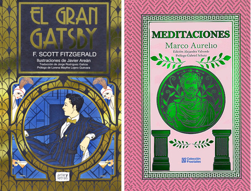 El Gran Gatsby + Meditaciones - Marco Aurelio Pasta Dura