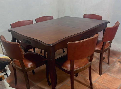 Juego De Comedor Madera