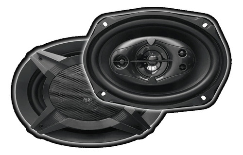 Parlantes 6x9 Pulgadas Coaxial 4 Vias Ultra Irn6 900w Max 